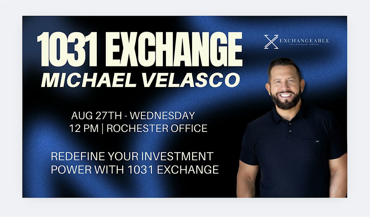 1031 EXCHANGE, 27 August | Event in Rochester | AllEvents