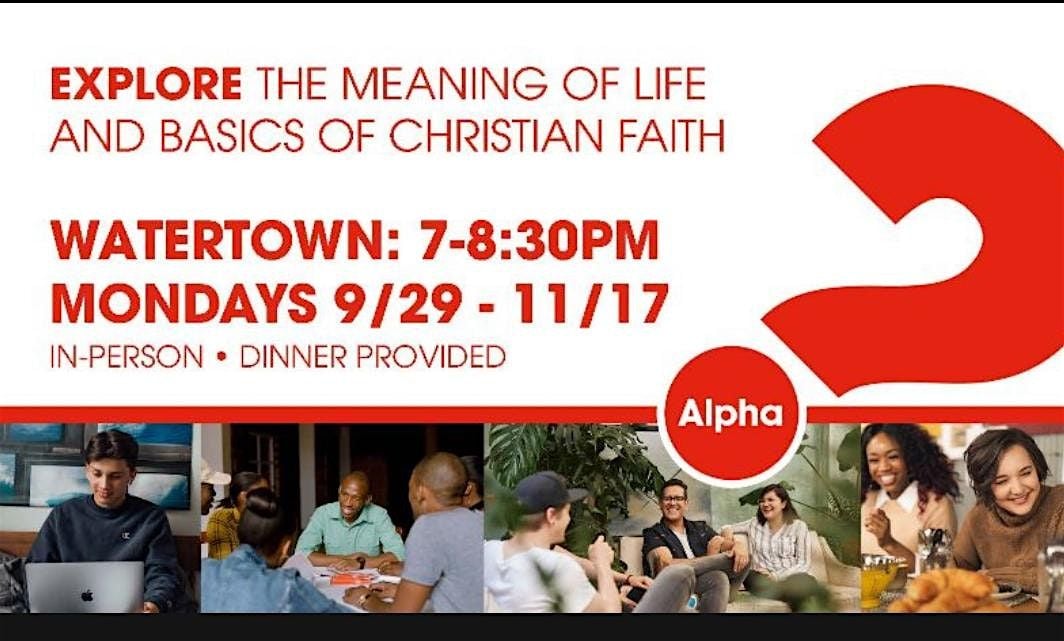 Curious about Life and Faith Questions | Event in Watertown | AllEvents