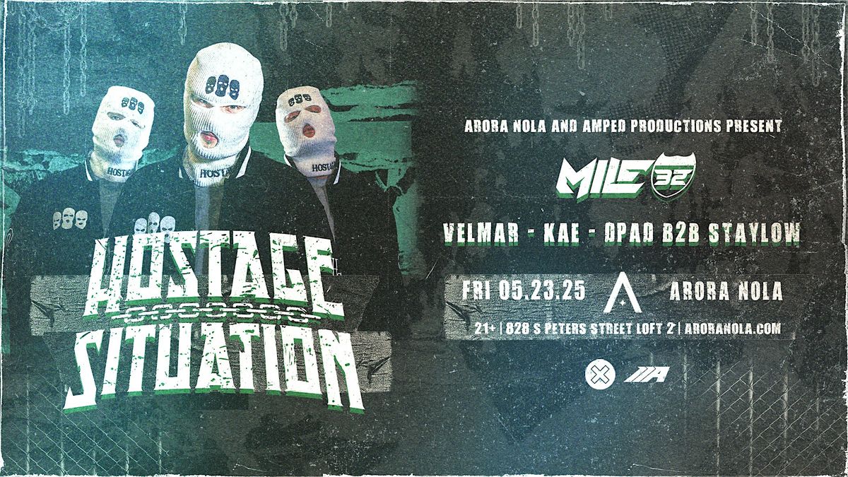 Hostage Situation, 23 May | Event in New Orleans | AllEvents