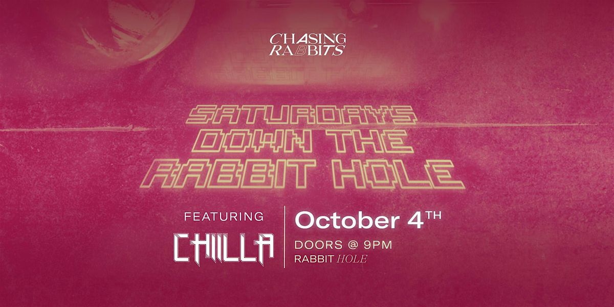 Saturdays Down the Rabbit Hole feat. CHIILLA, 4 October | Event in Vail | AllEvents