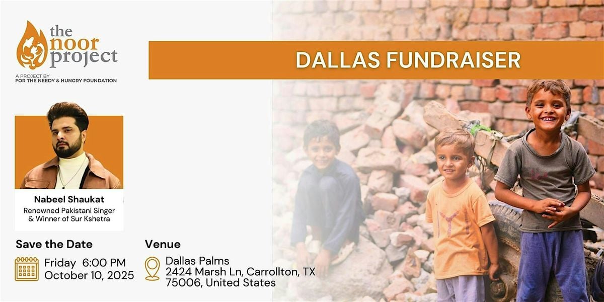 An Evening for Change: The Noor Project Dallas Fundraiser, 10 October | Event in Carrollton | AllEvents
