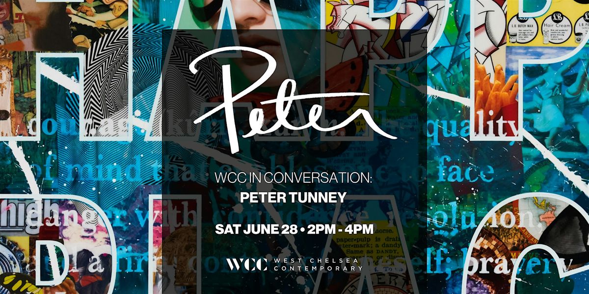 WCC In Conversation: Peter Tunney | Artist Talk, 28 June | Event in Austin | AllEvents