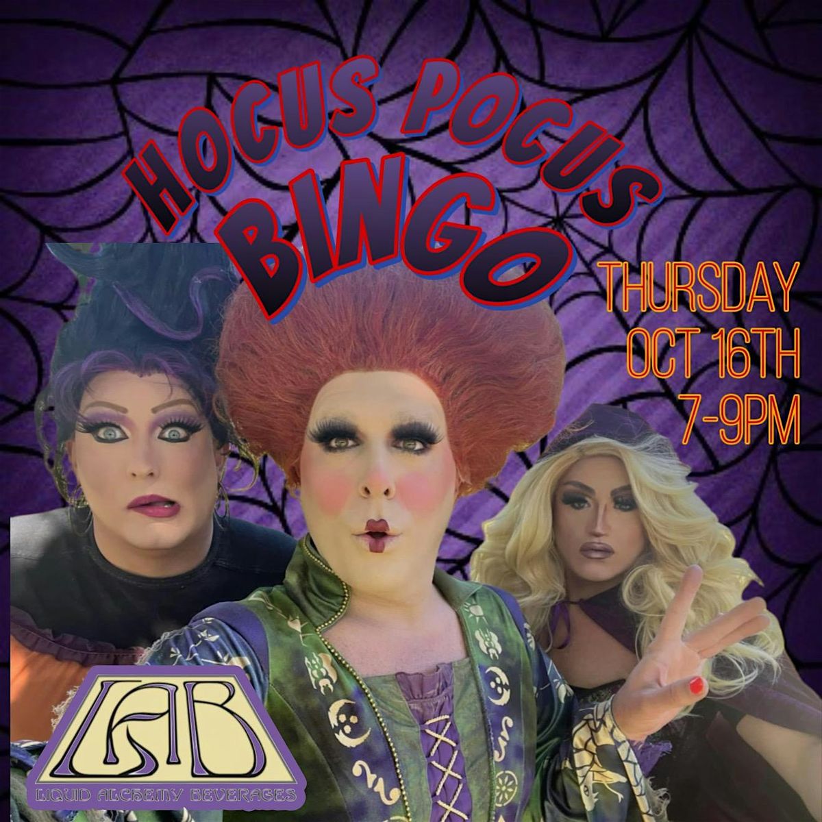 Hocus Pocus Drag Bingo, 16 October | Event in Wilmington | AllEvents