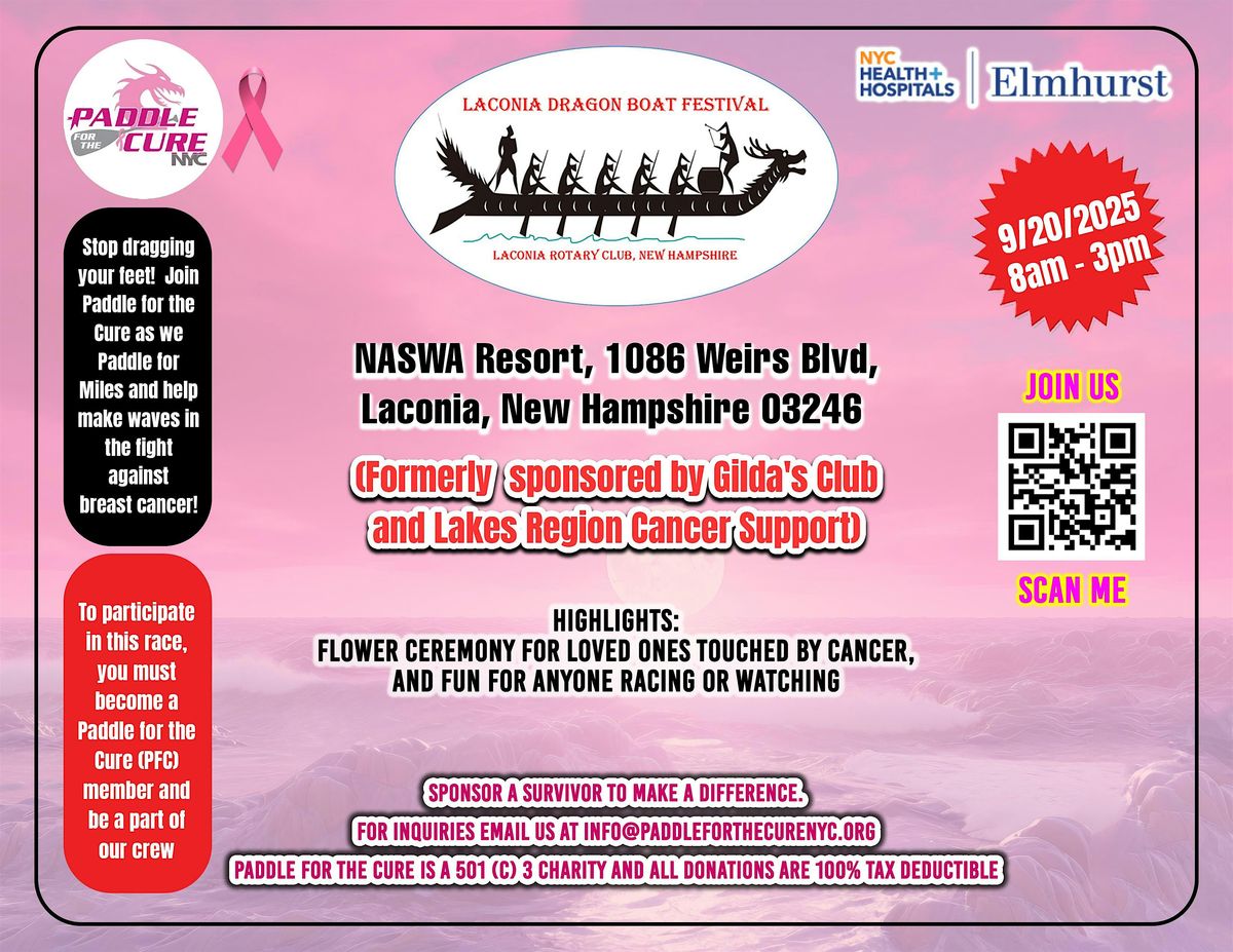 LACONIA DRAGON BOAT FESTIVAL, 20 September | Event in Laconia | AllEvents