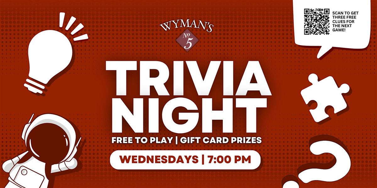 Trivia Night at Wyman's No. 5 | Event in Denver | AllEvents
