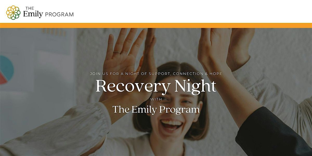 Recovery Night with The Emily Program, 26 June | Event in Beachwood | AllEvents