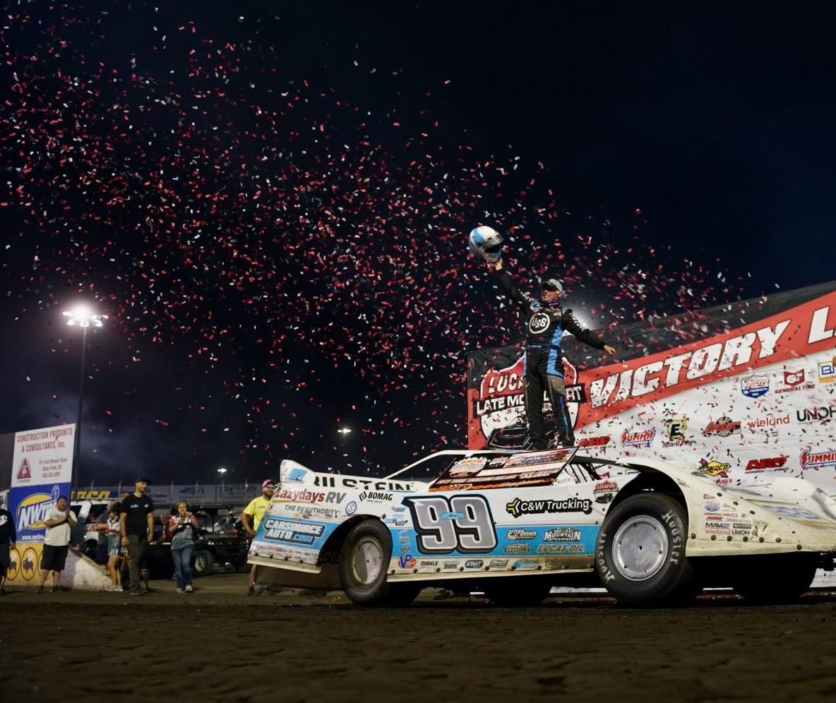 Kwik Star Night - Silver Dollar Nationals Featuring the Lucas Oil Late Model Dirt Series at Husets Speedway, 19 July