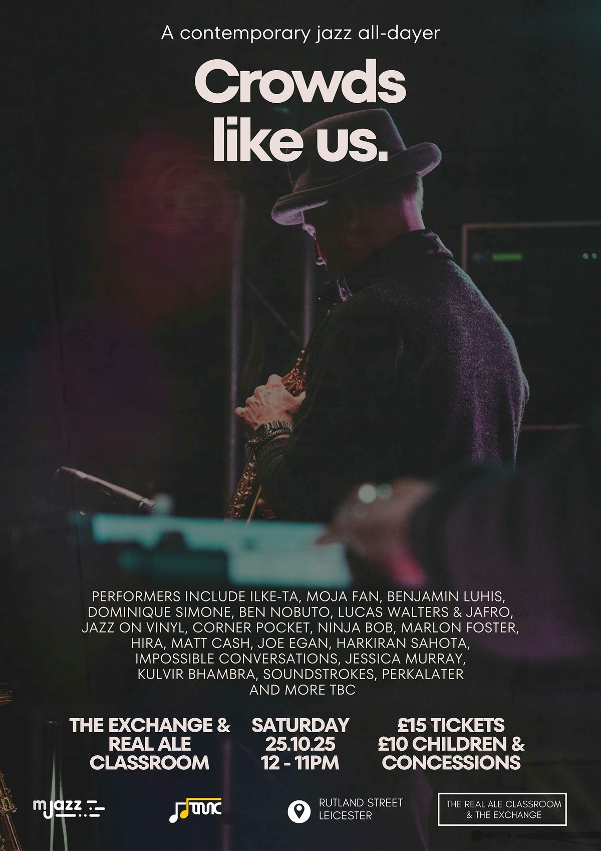 Crowds like us all-dayer, 25 October | Event in Leicester | AllEvents