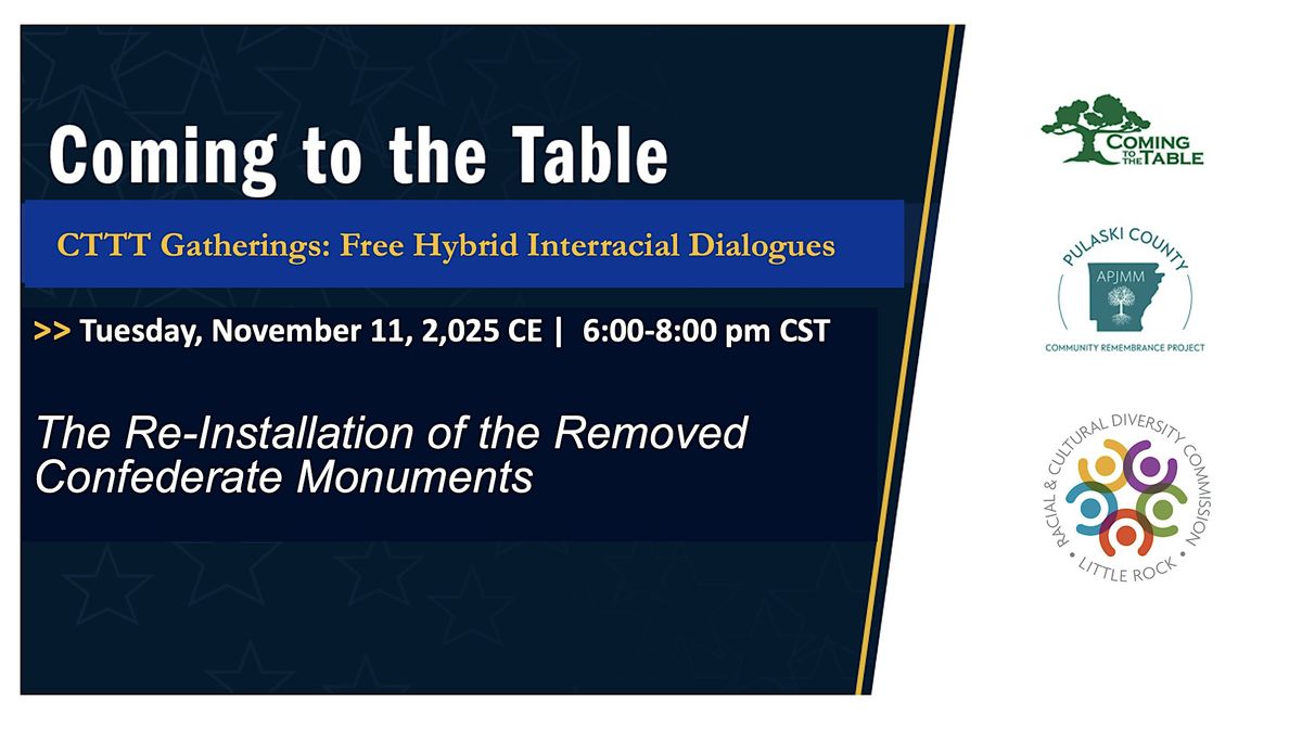 The Re-Installation of the Removed Confederate Monuments | Event in Little Rock | AllEvents