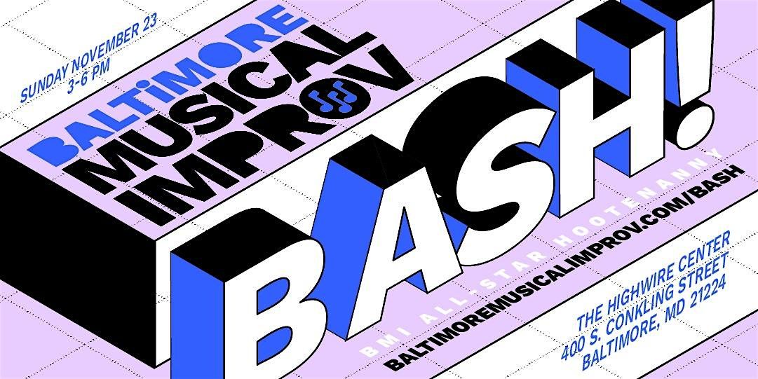 Baltimore Musical Improv BASH!!!, 23 November | Event in Baltimore | AllEvents