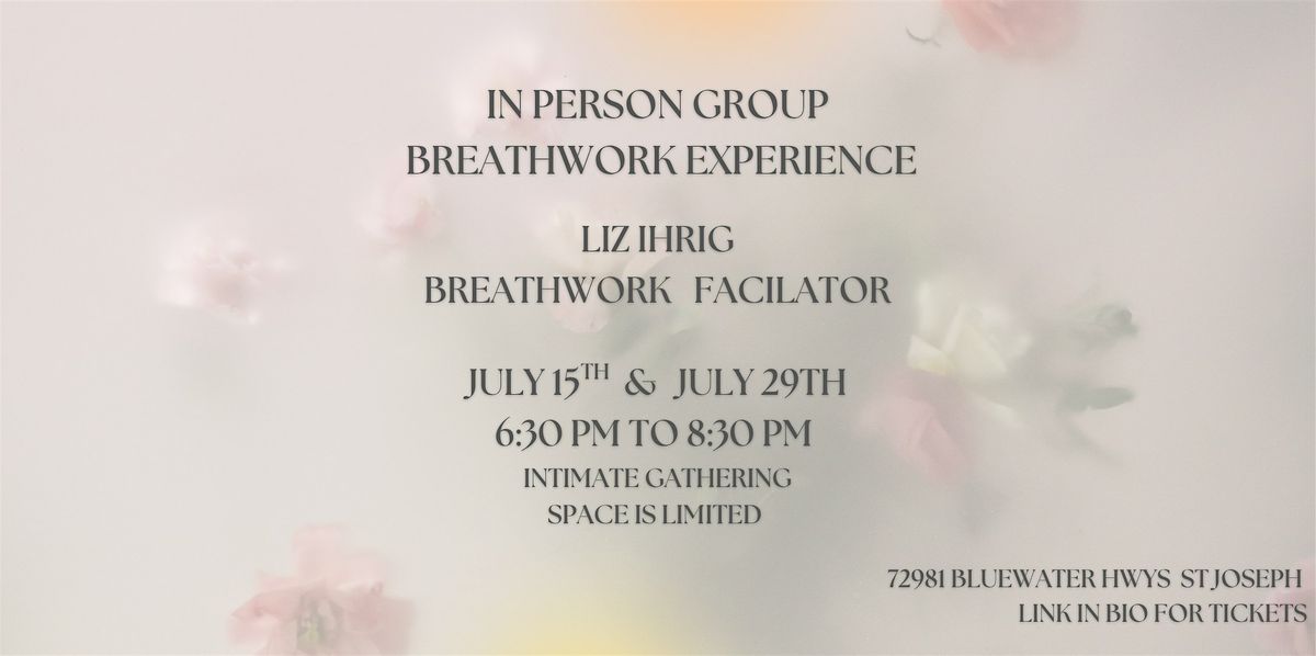 In Person Group Breathwork Experience - July 29th, 29 July | Event in Zurich | AllEvents