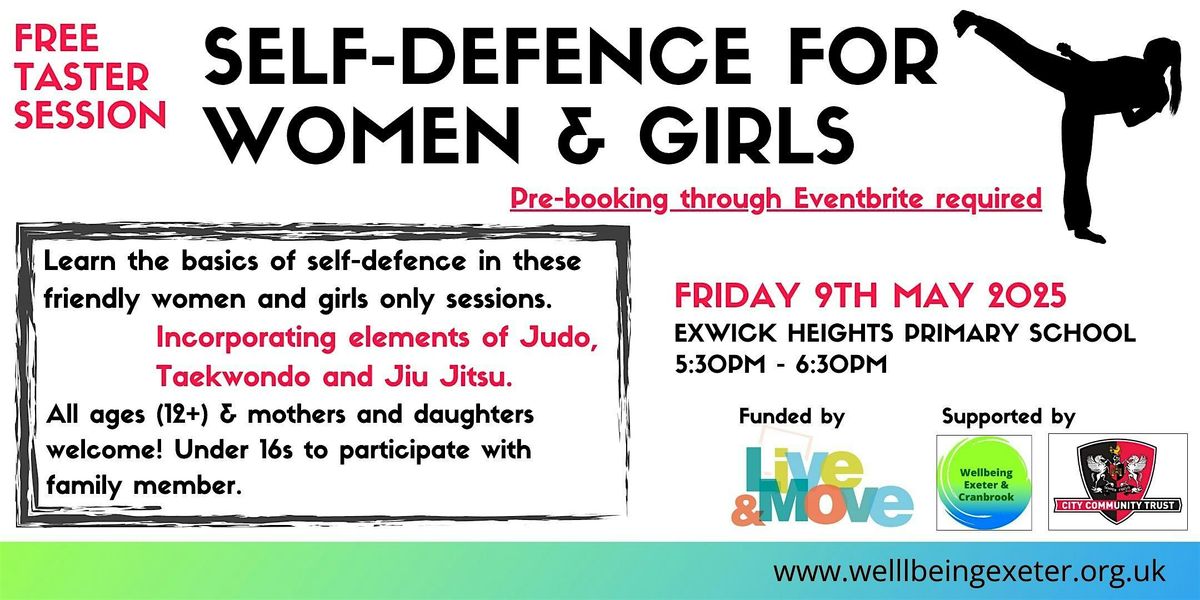 Exwick Self-Defence for Women & Girls (Taster session), 9 May | Event in Exeter | AllEvents