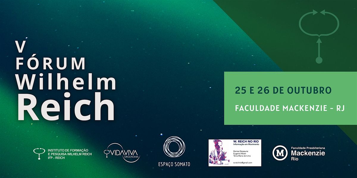 V Fórum Wilhelm Reich, 25 October | Event in Botafogo | AllEvents