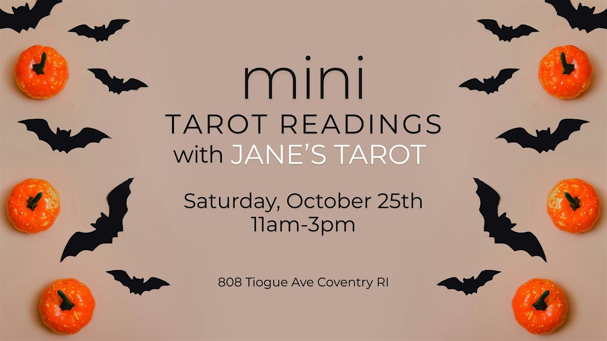 Mini Tarot Readings with Jane's Tarot ✨, 25 October | Event in Coventry | AllEvents