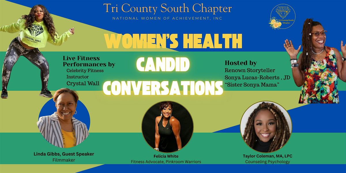 Women's Health Candid Conversations, 17 May | Event in Pearland | AllEvents