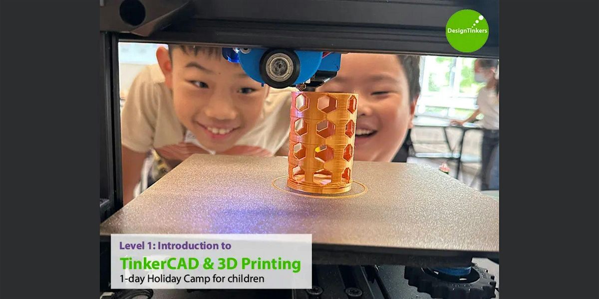 Level 1: Introduction to TinkerCAD + 3D Printing* (Dec), 16 December | Event in Queenstown | AllEvents