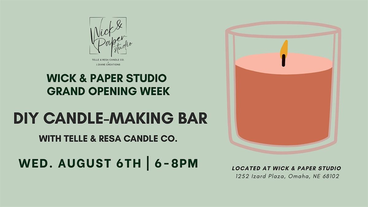 DIY CANDLE-MAKING BAR | Event in Omaha | AllEvents
