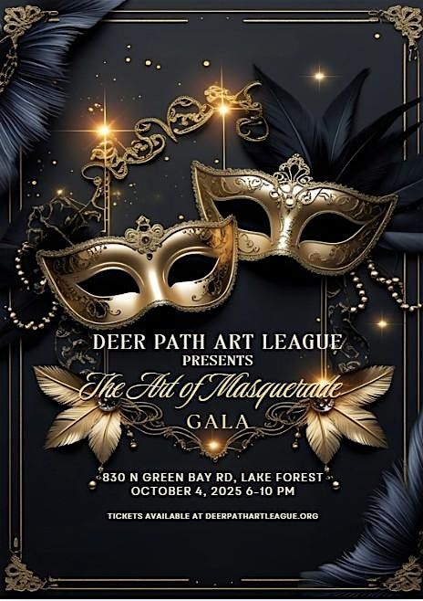 The Art of Masquerade Gala, 4 October | Event in Lake Forest | AllEvents