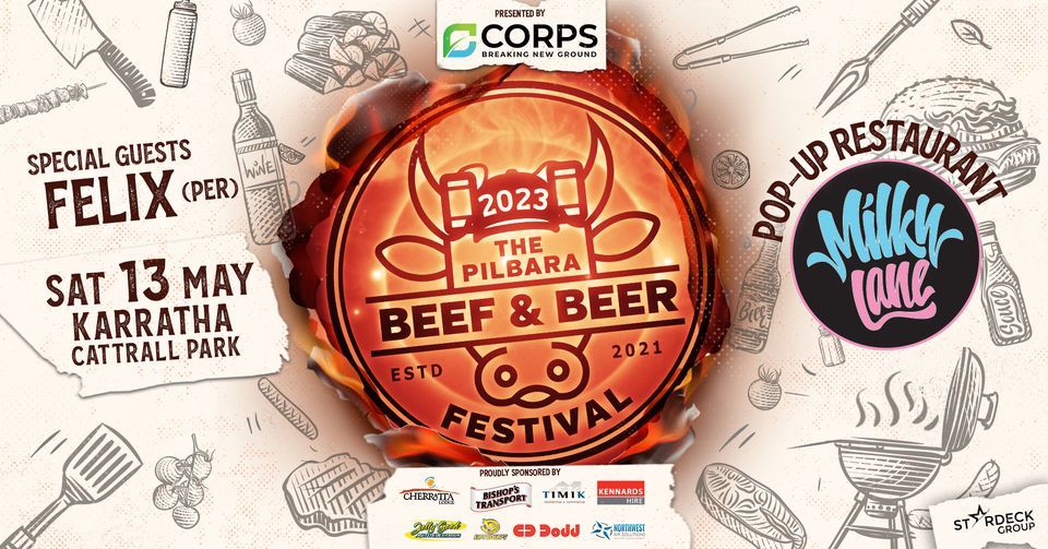 Beef & Beer Festival Karratha feat. Milky Lane, Pegs Creek Oval