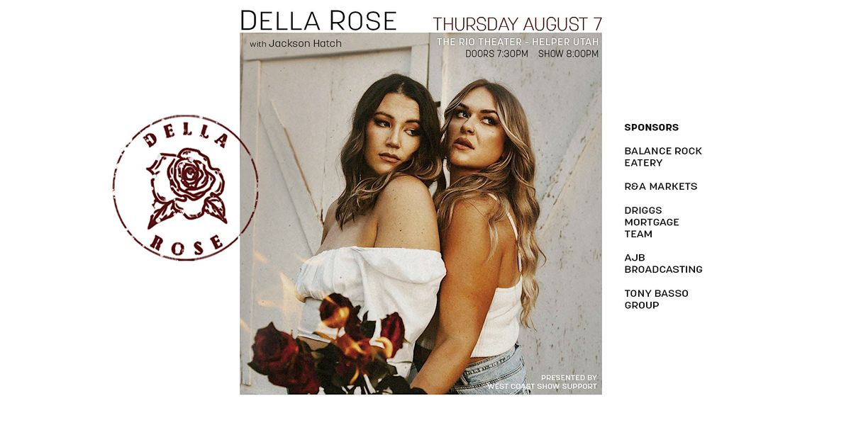 Della Rose at Helper's Rio Theater | Event in Helper | AllEvents