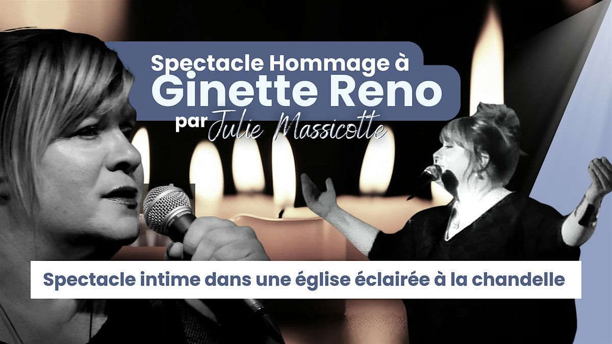 L'Assomption samedi 11 avril 2026 - 19h30 : Hommage à Ginette Reno, 11 April | Event in L'Assomption | AllEvents