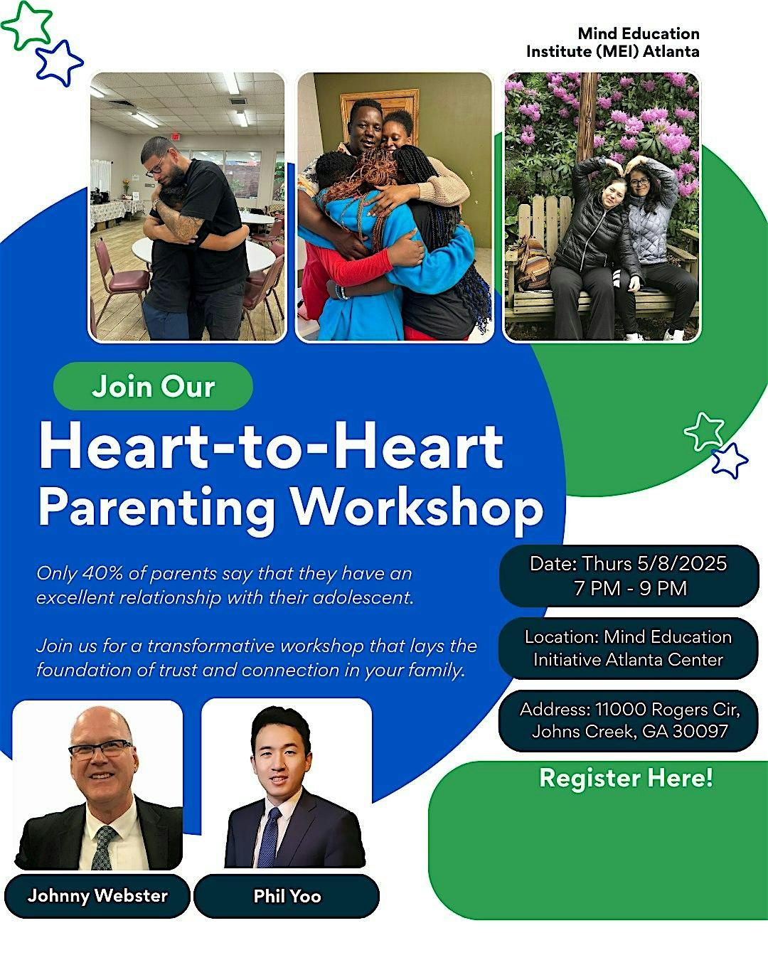 Heart-to-Heart Parenting Workshop, 8 May | Event in Duluth | AllEvents