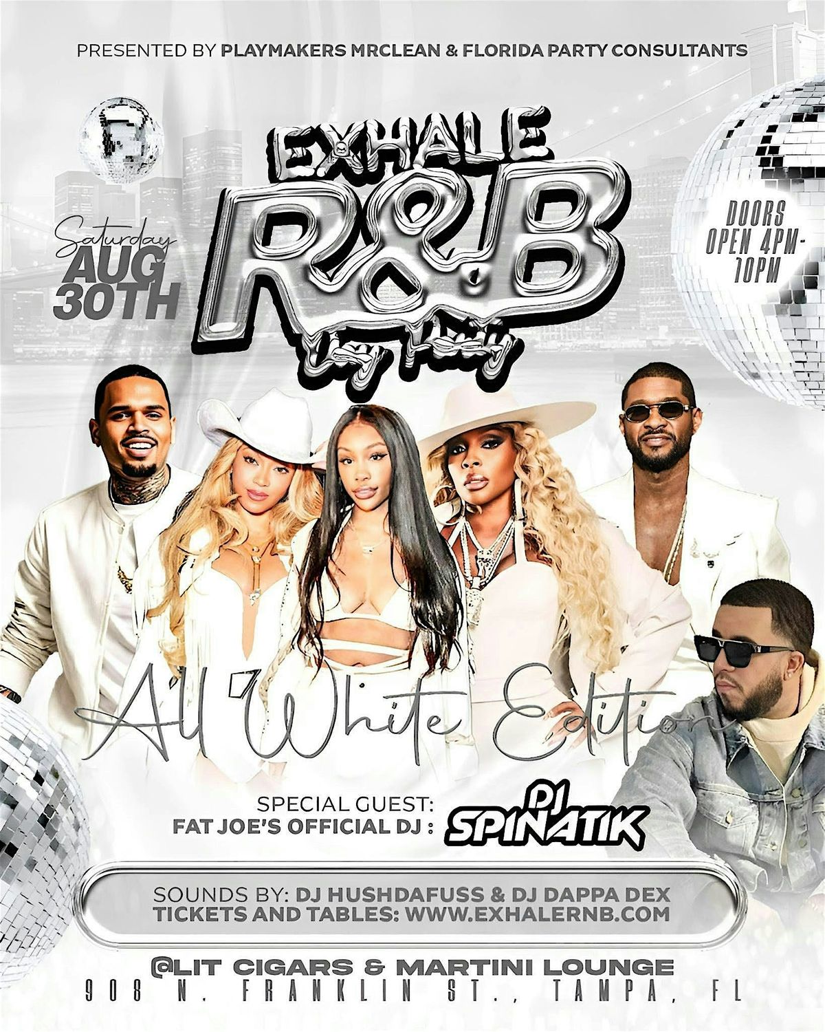Labor Day Weekend Exhale RNB Day Party, 30 August | Event in Tampa | AllEvents