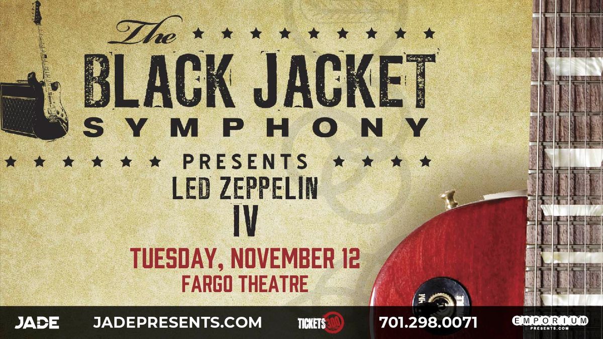 Black Jacket Symphony at Avalon Theatre - CO, 18 October | Event in Grand Junction | AllEvents