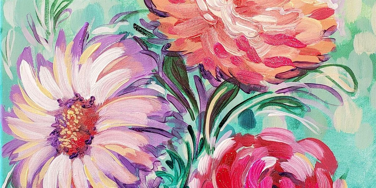 Modern Bouquet - Paint and Sip by Classpop!™, 9 July | Event in Elk Grove | AllEvents
