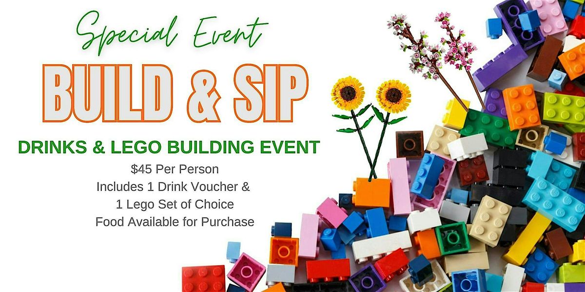 Lego Build & Sip at Snapology - August 15th 2025, 15 August | Event in Westbury | AllEvents