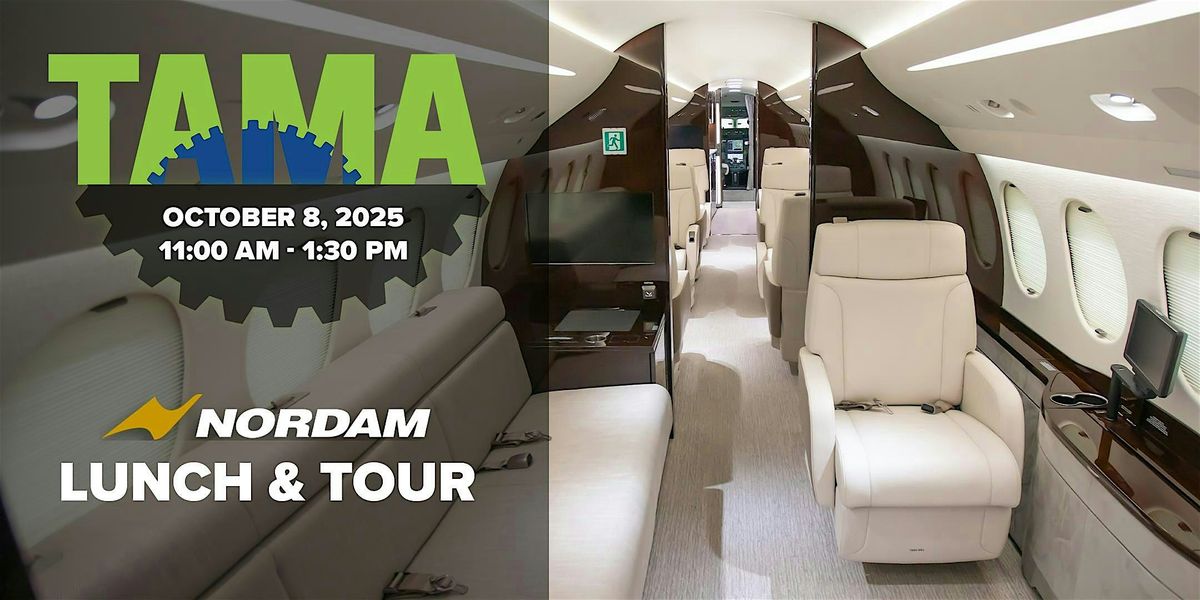 TAMA Lunch & Tour with Nordam, 8 October | Event in Tulsa | AllEvents