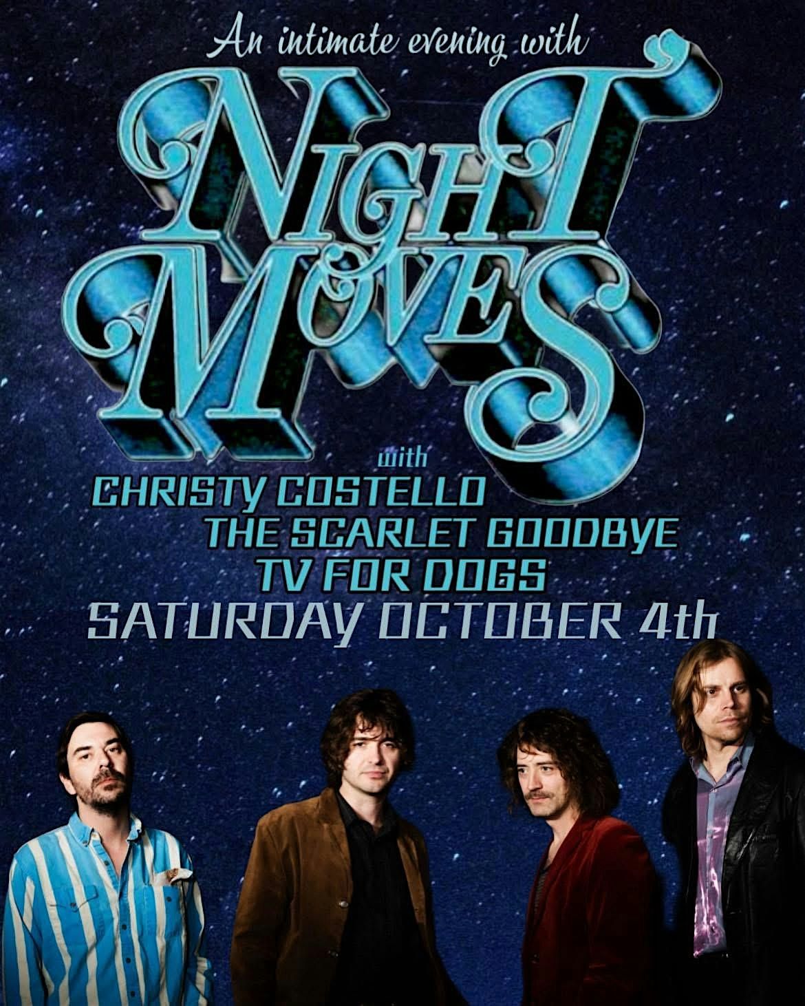 An intimate evening with... NIGHT MOVES, 4 October | Event in Minneapolis | AllEvents