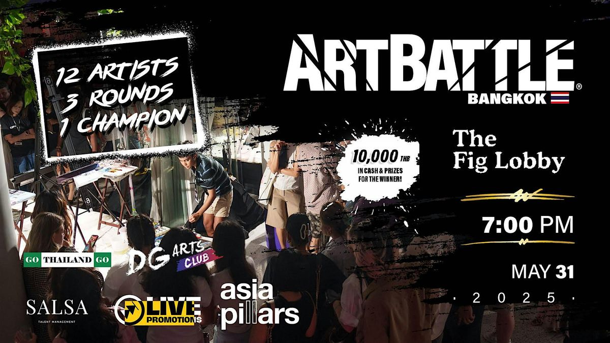 Art Battle Bangkok - May 31, 2025, 31 May | Event in Khet Khlong Toei | AllEvents