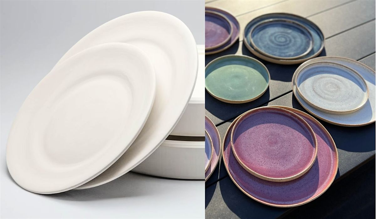 Glaze-Your-Own Plate Set, 24 October | Event in Flint | AllEvents