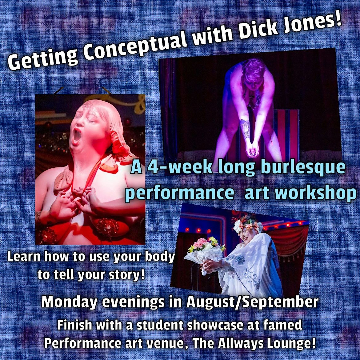 Getting Conceptual with Dick Jones, 11 August | Event in New Orleans | AllEvents