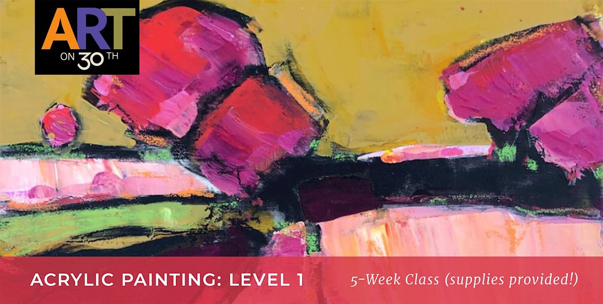 TUE AM - Acrylic Painting: Level 1 with Maureen, 5 August | Event in San Diego | AllEvents