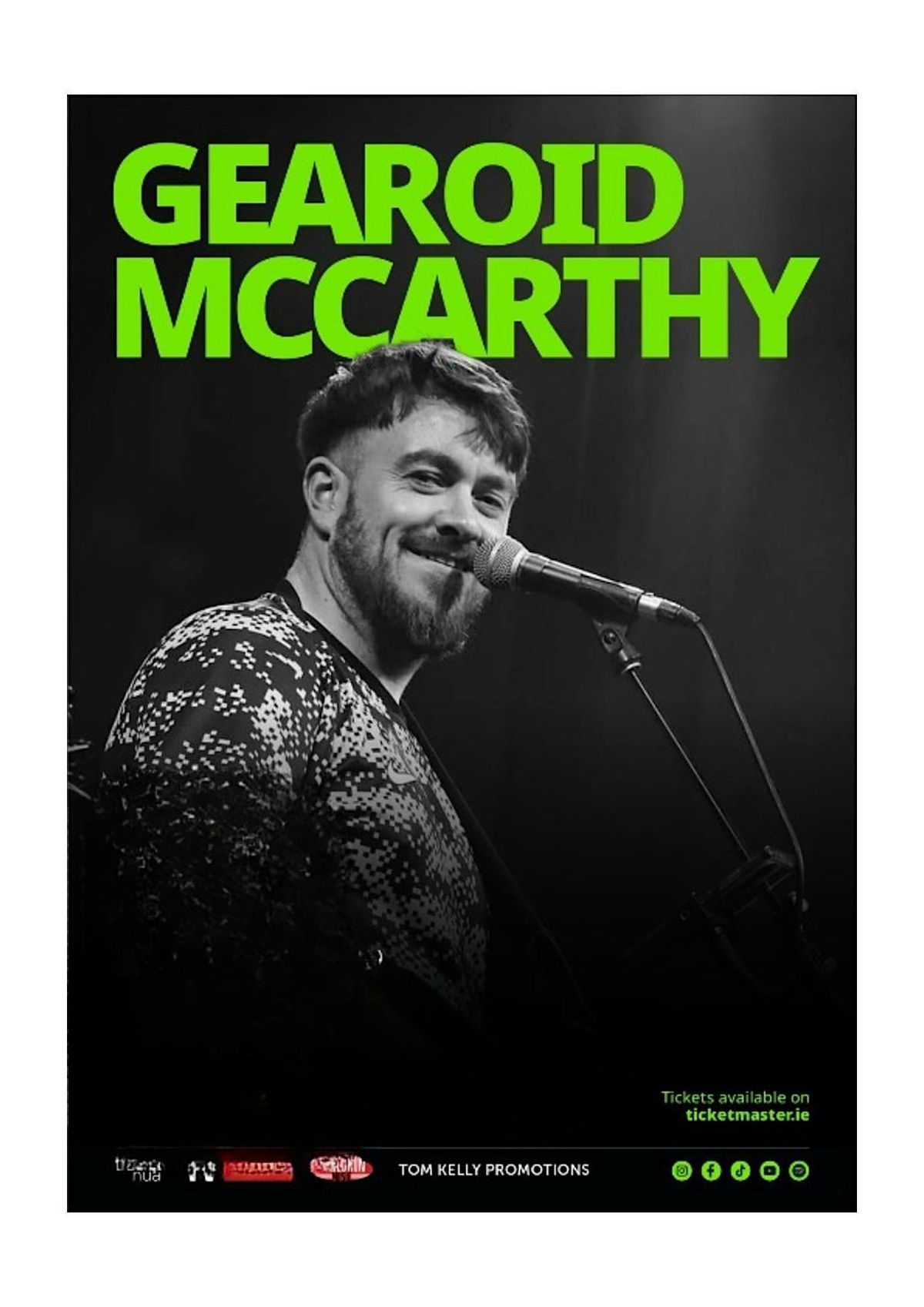 GEAROID McCARTHY and Band in Concert Celbridge W23TD37, 12 February | Event in Celbridge | AllEvents