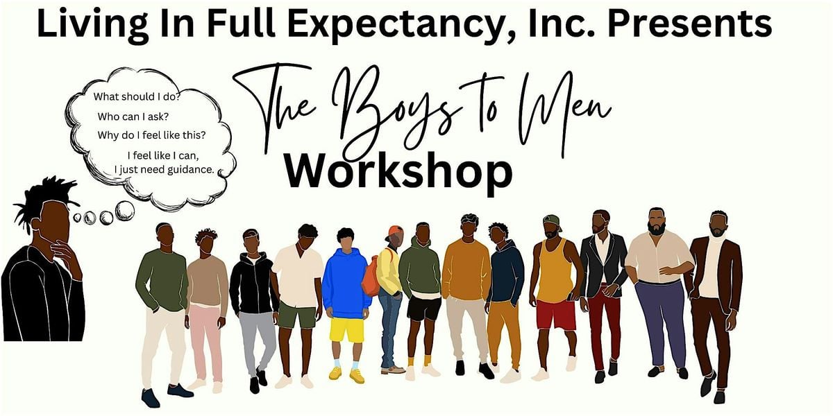 The Boys to Men Workshop, 26 July | Event in Jacksonville | AllEvents