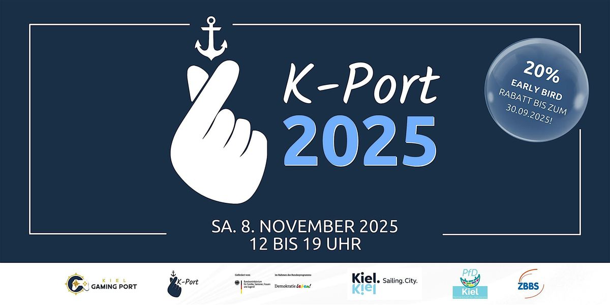 K-Port 2025, 8 November | Event in Kiel | AllEvents