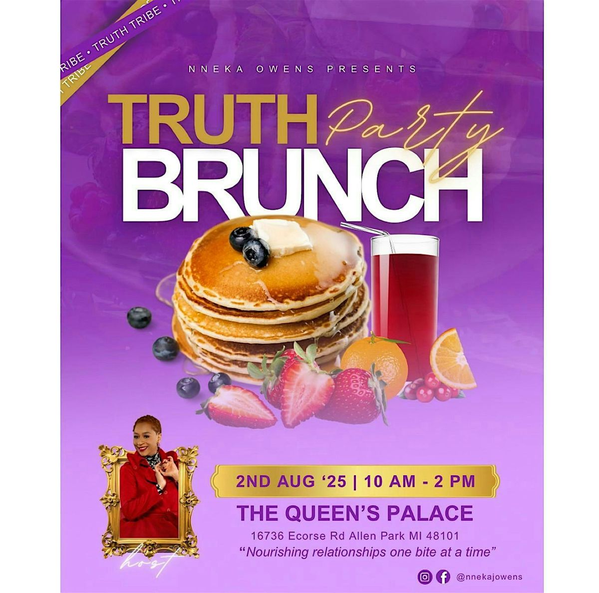 Truth Party Brunch, 2 August | Event in Allen Park | AllEvents