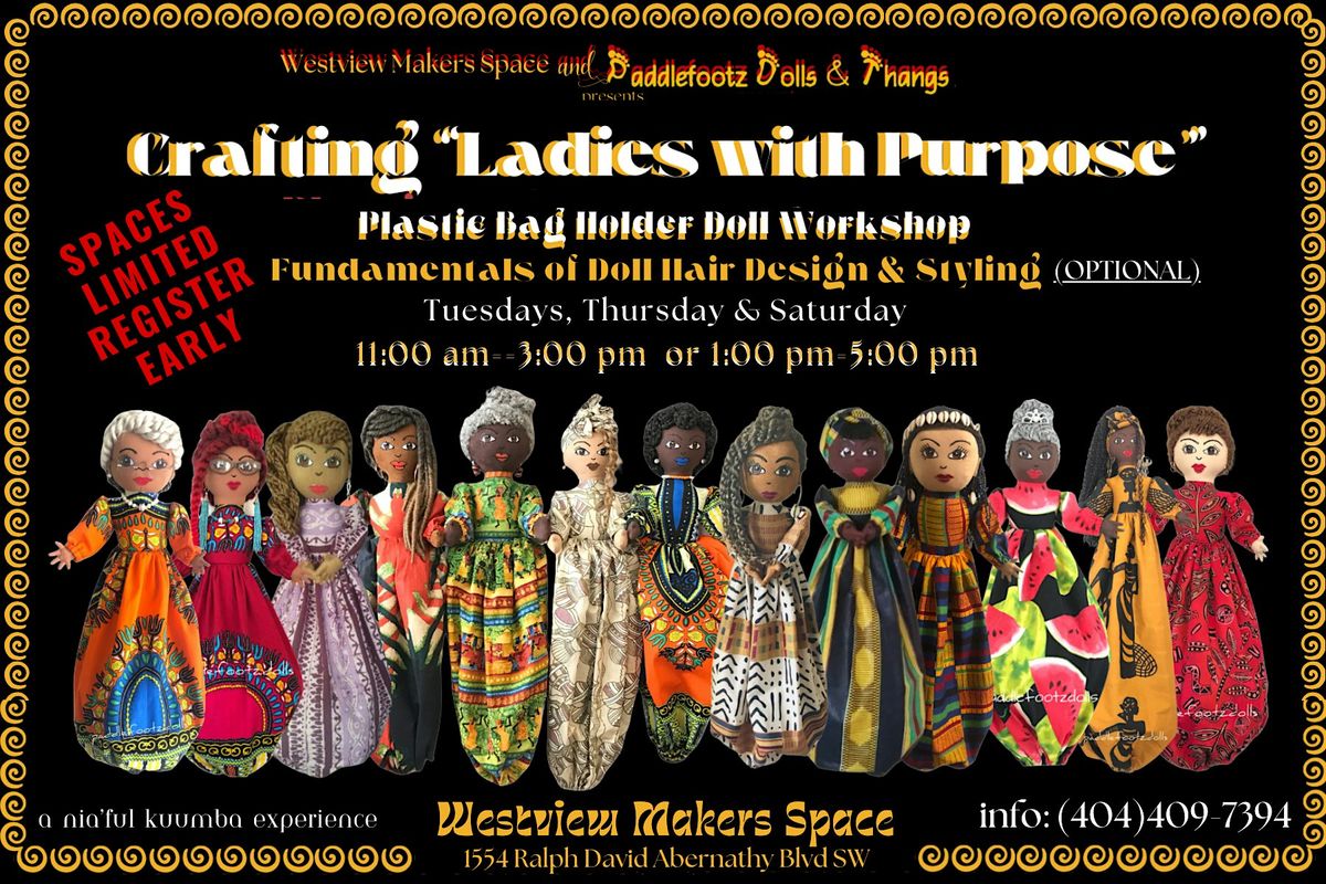 Crafting “Ladies with Purpose”: The Plastic Bag Holder Doll Making Workshop | Event in Atlanta | AllEvents