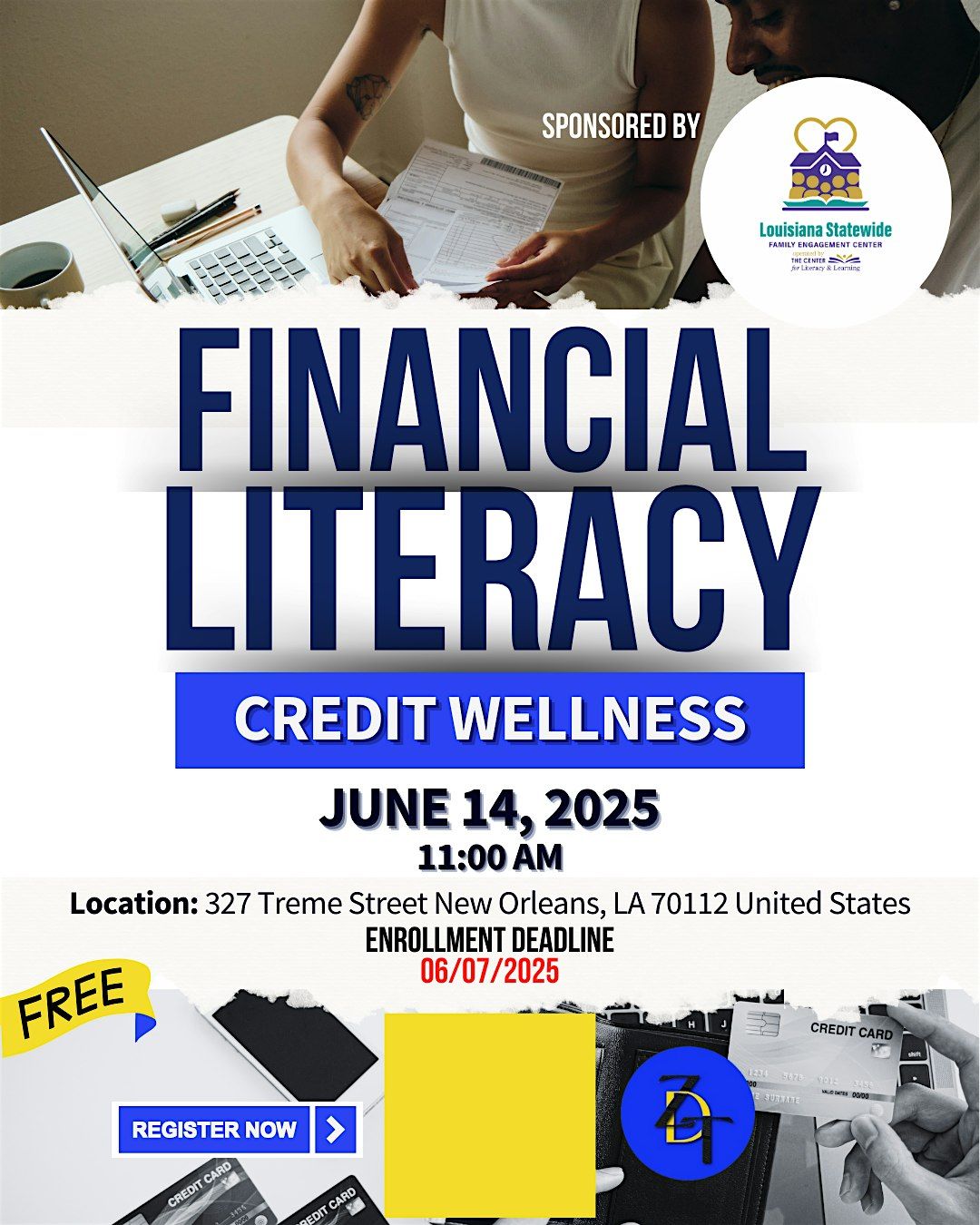 Credit Wellness Workshop: Take Control of Your Credit Future, 14 June | Event in New Orleans | AllEvents