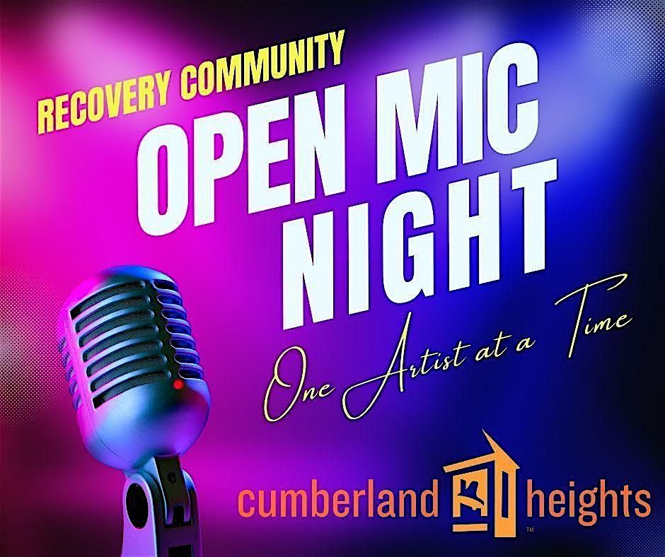 Recovery  Community Open Mic Night, 24 November | Event in Nashville | AllEvents