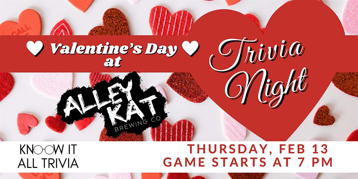 Alley Kat Brewery Trivia Night | Event in Edmonton | AllEvents