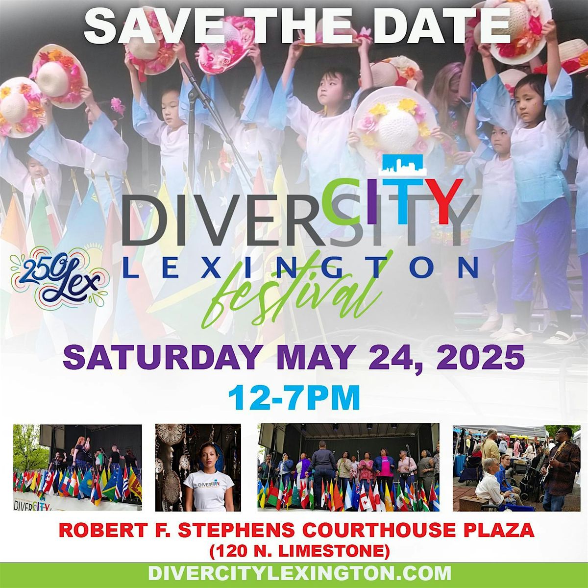 2025 DiverCity Festival, 24 May | Event in Lexington | AllEvents