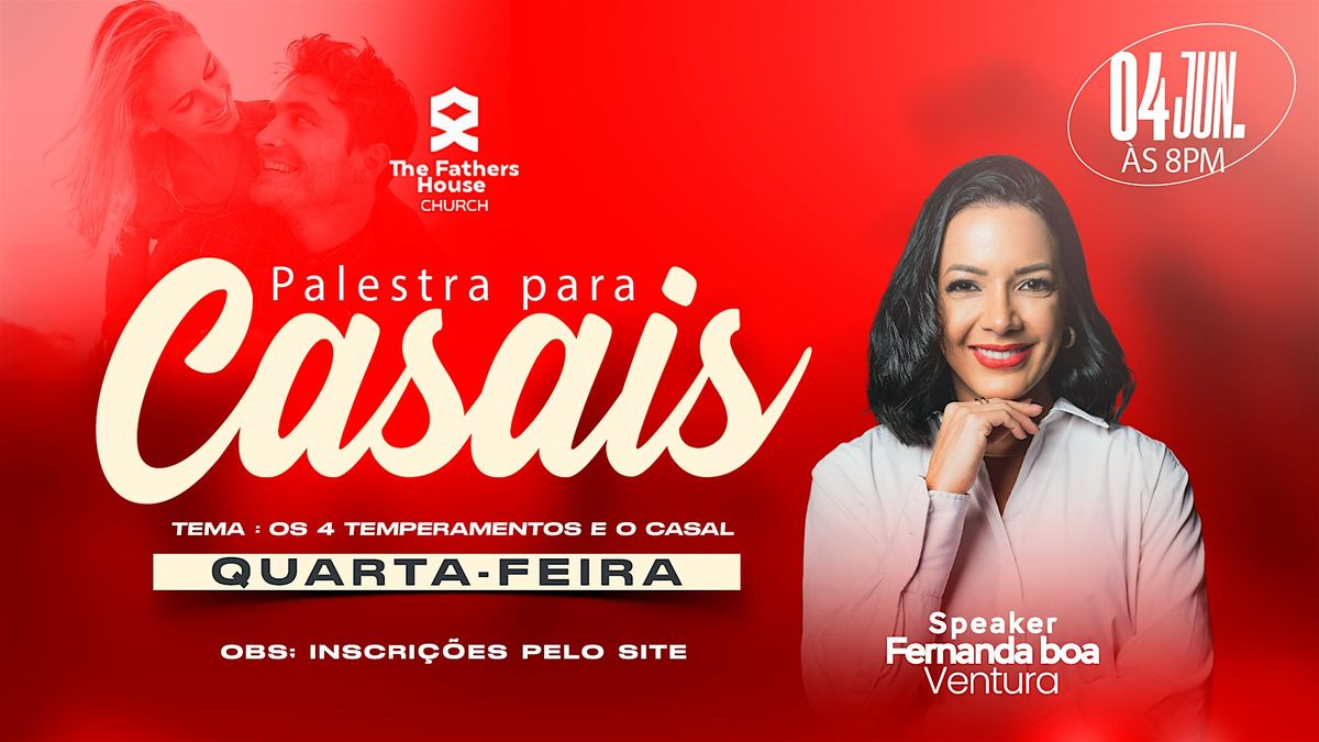 Palestra para casais, 4 June | Event in Woburn | AllEvents