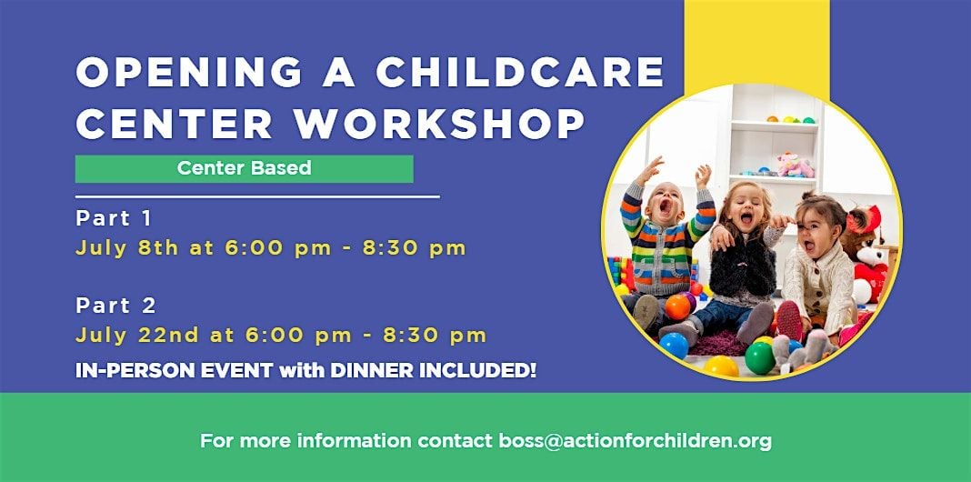 Opening A Child Care Center Workshop, 8 July | Event in Columbus | AllEvents