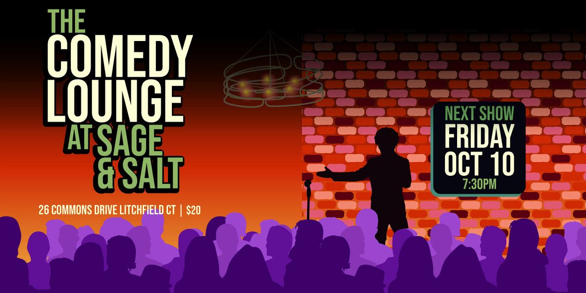The Comedy Lounge at Sage and Salt - Friday, October 10,  2025, 10 October | Event in Litchfield | AllEvents