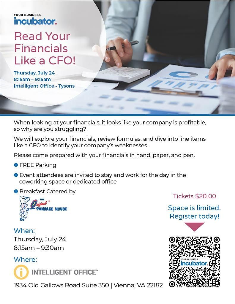Read Your Financials Like a CFO!, 24 July | Event in Vienna | AllEvents