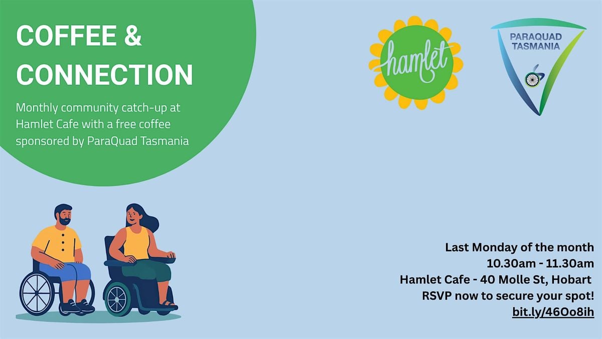 Coffee & Connection, 27 October | Event in Hobart | AllEvents